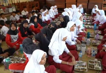 SDN 2 Barukan Klaten Sajikan Menu Makan Bergizi Gratis secara Prasmanan