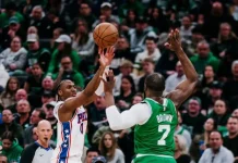 Sixers Bangkit, Celtics Dipaksa Imbang