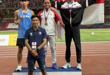 Tim Atletik Indonesia Mendominasi 86th Singapore Open Track & Field Championships