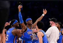 OKC Melesat Berkat Peran Gilgeous di Laga Krusial