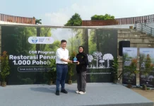 Cermati Fintech Tanam 1000 Pohon di Bekasi