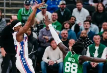 76ers Bangkit Kalahkan Celtics, Seri Playoff Jadi Imbang