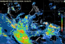 Prakiraan Cuaca Ibu  Kota Provinsi se-Indonesia, 23 April