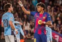 Barcelona Menang 1-0 atas Celta Vigo, Yamal Cedera usai Cetak Gol