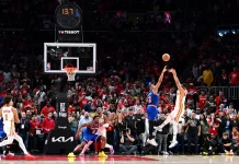 Hawks Menang Dramatis 109-108 atas Knicks, Unggul 2-1 di Game Ketiga Seri Playoff