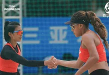 Dua Tim Voli Pantai Indonesia Lolos 16 Besar Asian Beach Games 2026