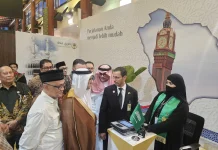 Menhaj dan Dubes Arab Saudi Tinjau Pelayanan Makkah Route di Bandara Soetta