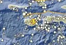 Gempa Magnitudo 2,7 Landa Barat Daya Buru, Maluku
