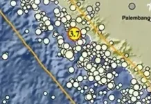 Gempa Magnitudo 3,7 Landa Barat Daya Bengkulu Utara
