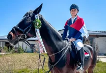 Nusrtdinov Zayan Fatih Juara Tiga Berkuda Internasional Uzbekistan