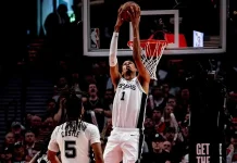 Spurs Tundukkan Trail Blazers, Wembanyama Bersinar