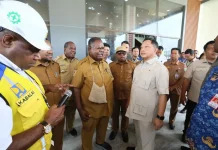 Mendagri Tinjau Pembangunan KPP DOB Papua Barat Daya
