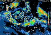 Prakiraan Cuaca Ibu Kota Provinsi se-Indonesia, 29 April
