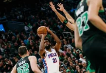 76ers Tundukkan Celtics, Embiid dan Maxey Jadi Pembeda