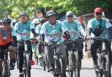 GP Ansor Gelar Gowes 123 Kilometer Bangkalan–Jombang dalam Rangka Harlah ke-92