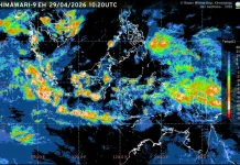 Prakiraan Cuaca Ibu  Kota Provinsi se-Indonesia, 30 April