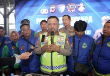 Kakorlantas Perkuat Kolaborasi Humanis dengan Ojol Jelang May Day
