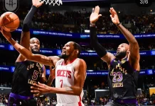 Durant Absen, Rockets Tertekan Hadapi Lakers di Gim 5