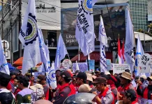 Rugikan Pekerja, GSPMII Serukan Penghapusan Sistem Outsourcing