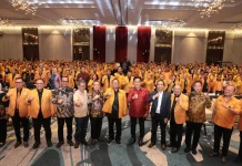 Buka Bimteknas, OSO Tekankan Keberanian dan Integritas Kader Hanura