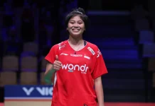 Thalita Ramadhani Wiryawan Poin Pertama untuk Indonesia di Semifinal Piala Uber