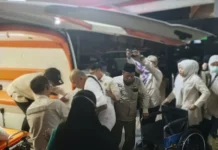 Tiga Jemaah Sakit Dievakuasi ke Makkah Naik Ambulans