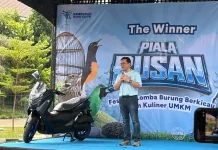 Mendag Busan Dorong Pertumbuhan Ekonomi lewat Lomba Burung Berkicau