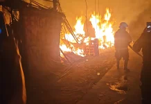 Kebakaran Hanguskan Tiga Bangunan Lapak Limbah di Kota Tangerang