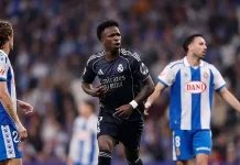 Hasil La Liga: Real Madrid Menang di Kandang Espanyol 2-0, Vinicius Cetak dua Gol