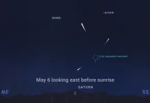 Langit Mei 2026 bagi NASA: Hujan Meteor, Bulan-Venus Sejajar, hingga Blue Moon