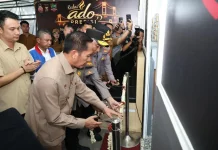 Resmikan Kedai ADO Presisi, Kapolda Sumsel: Pengemudi Ojol Mitra Jaga Kamtibmas