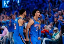 Thunder Bungkam Lakers di Gim Pembuka Semifinal