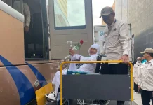 Jemaah Haji Kloter Solo Tiba Perdana di Makkah