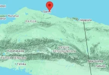 Gempa Magnitudo 4,6 Guncang Tenggara Sarmi