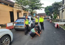 PJR Korlantas Tangkap Pelaku Pencurian Ban di Tol Tanggerang-Merak