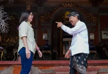 Wamen Ekraf Temui Raja Ubud, Perkuat Ekosistem Kreatif Berdaya Saing Global