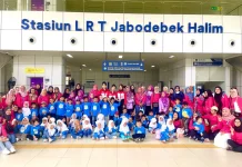KAI Kenalkan Transportasi Publik sejak Dini lewat Edutrain LRT Jabodebek