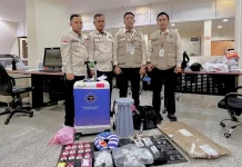 Petugas Linjam Amankan Barang Jemaah Haji yang Tertinggal di Bandara