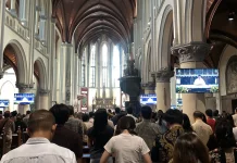 Ibadah Misa Kenaikan Yesus Kristus di Gereja Katedral Berlangsung Khidmat