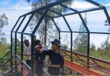 TNGR Bangun 'Rest Shelter' di Jalur Pendakian Gunung Rinjani