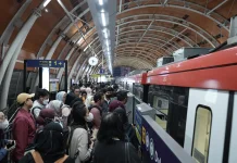 Stasiun Dukuh Atas dan Harjamukti Jadi Titik Terpadat LRT Jabodebek