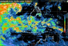 Prakiraan Cuaca Ibu  Kota Provinsi se-Indonesia, 16 Mei