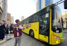 PPIH Siagakan Petugas Halte Bus Shalawat Selama 24 Jam
