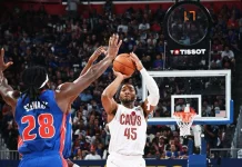 Cavaliers Singkirkan Pistons, Melaju ke Final Wilayah Timur