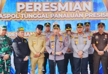 Resmikan Aspol dan Sarpras Kaltim, Kapolri Minta Anggota Berikan Layanan Terbaik