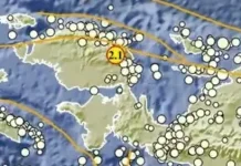 Dua Gempa Bermagnitudo Kecil Guncang Lembata dan Pegunungan Arfak