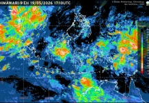 Prakiraan Cuaca Ibu  Kota Provinsi se-Indonesia, 20 Mei