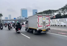 Arus Lalu Lintas di Senayan Ramai Lancar Jelang Rapat Paripurna DPR RI KEM-PPKF 2026