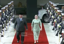 Puan Maharani Sambut Kedatangan Presiden di DPR jelang Rapat Paripurna