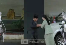 Hadiri Rapat Paripurna DPR RI, Presiden Prabowo Tiba di Gedung Kura-Kura